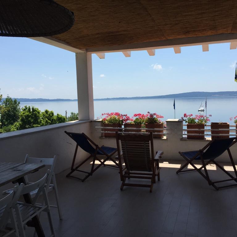 Verde Blu Lakefront Boutique Holiday Apartments Trevignano Romano Quarto foto